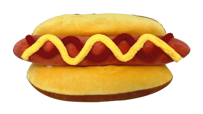 4.5" X 8"  Plush Hot Dog 63697HOTDOG