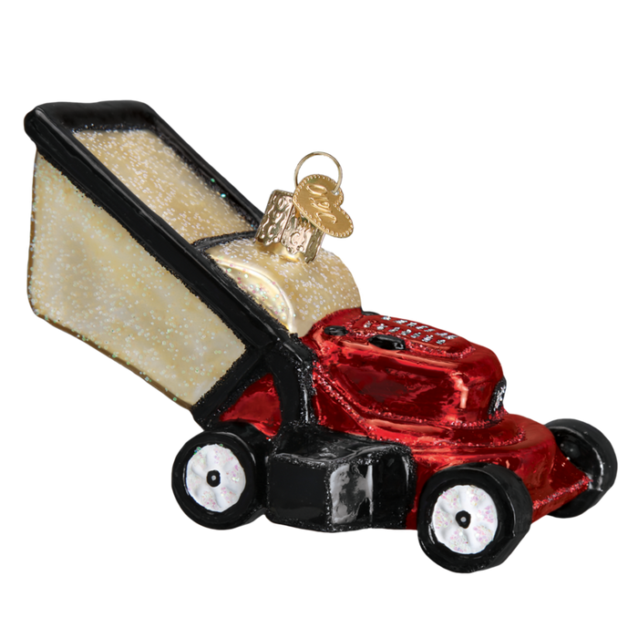 Lawn Mower 32321 Old World Christmas Ornament